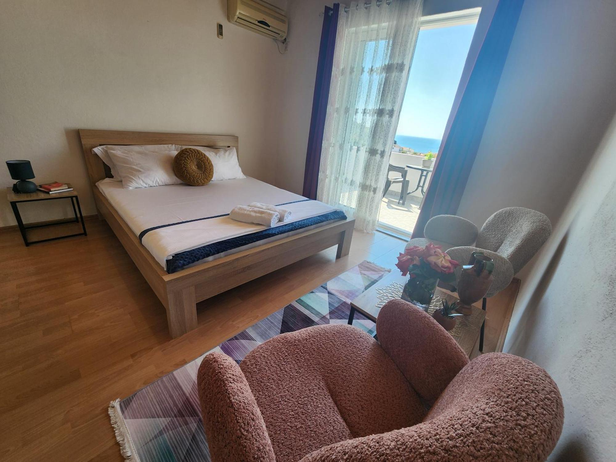 Adriatic Sea View Rooms Ulcinj Værelse billede