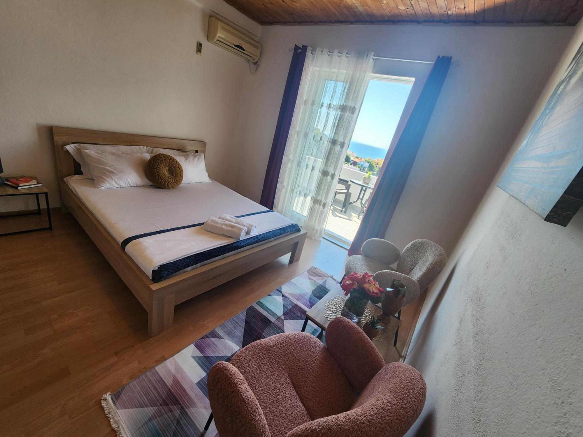 Adriatic Sea View Rooms Ulcinj Værelse billede